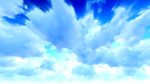 蓝色的天空