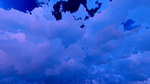 蓝色的天空