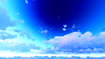 蓝色的天空