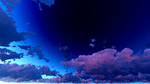 蓝色的天空