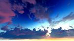 蓝色的天空