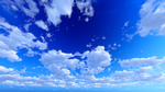 蓝色的天空