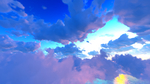 蓝色的天空