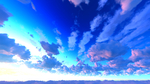 蓝色的天空