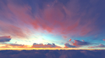 蓝色的天空