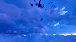蓝色的天空