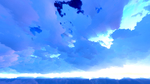 蓝色的天空