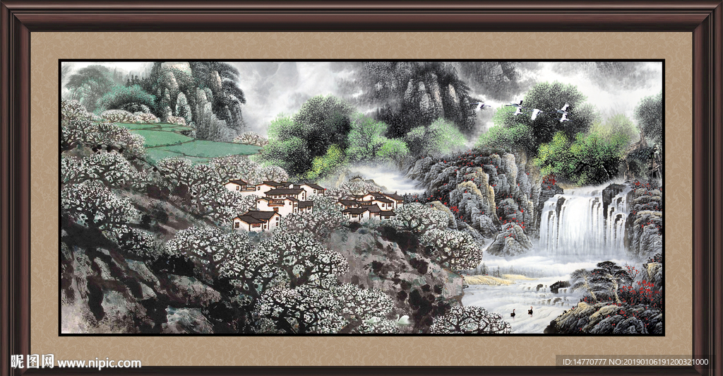 国画山水