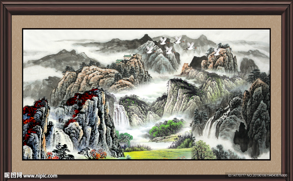 国画山水