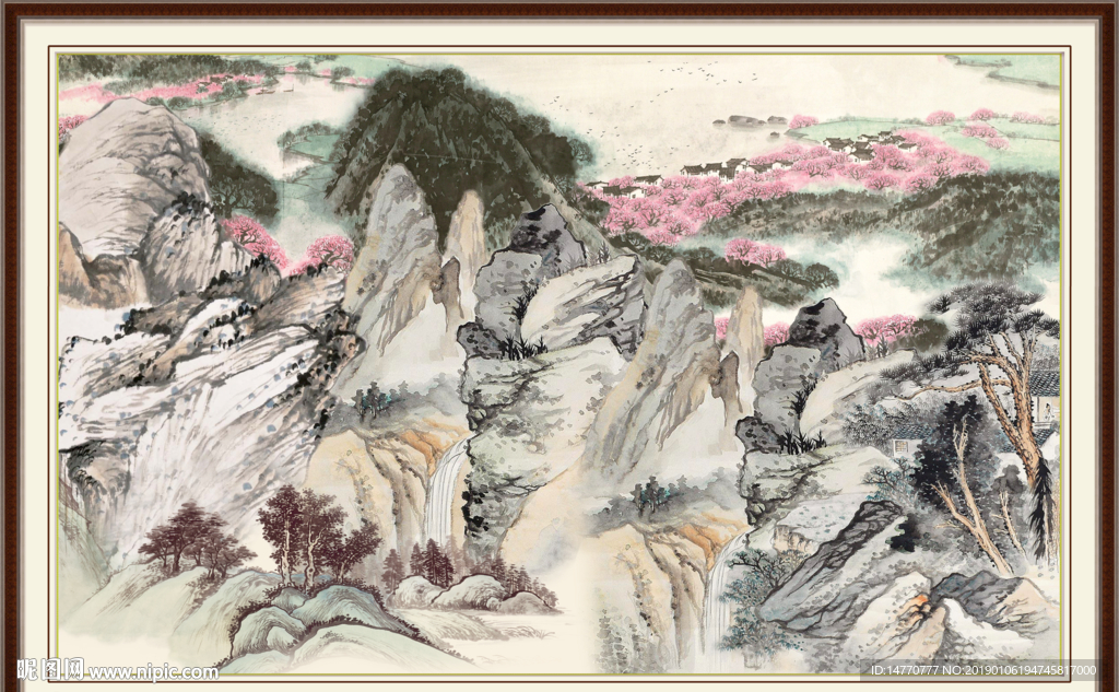 山水国画