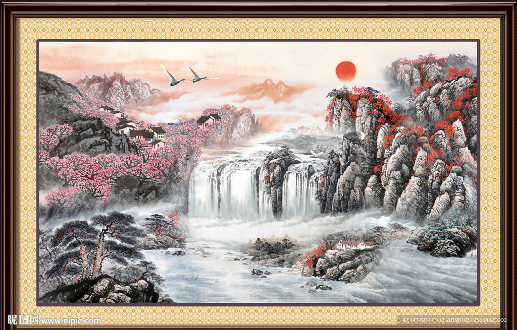 国画山水