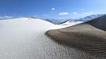 西藏  沙漠 雪景 雪地