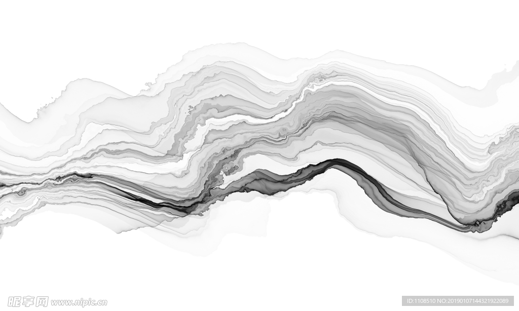 水墨抽象画
