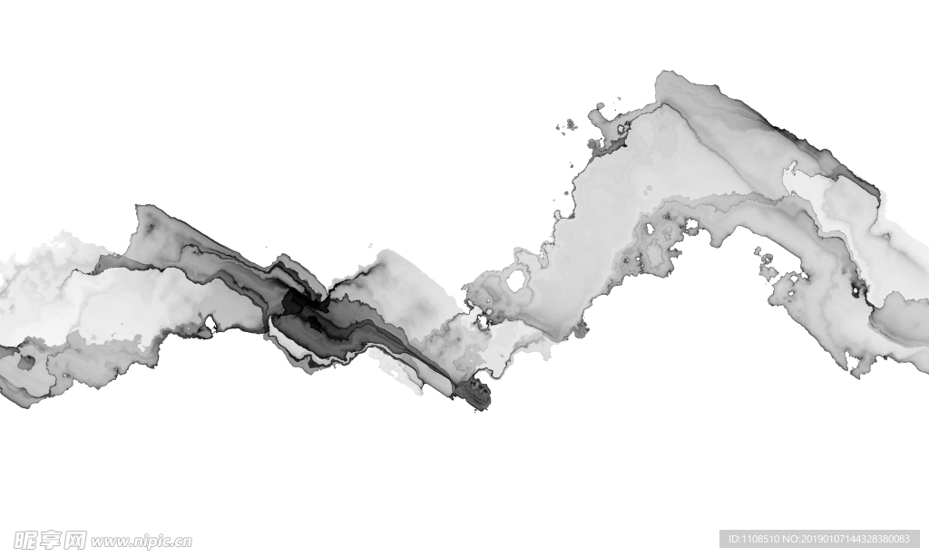 水墨抽象画