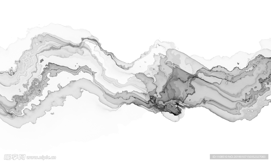 水墨抽象画
