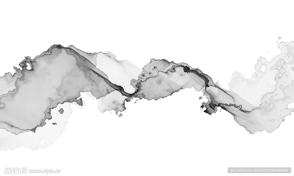 水墨抽象画