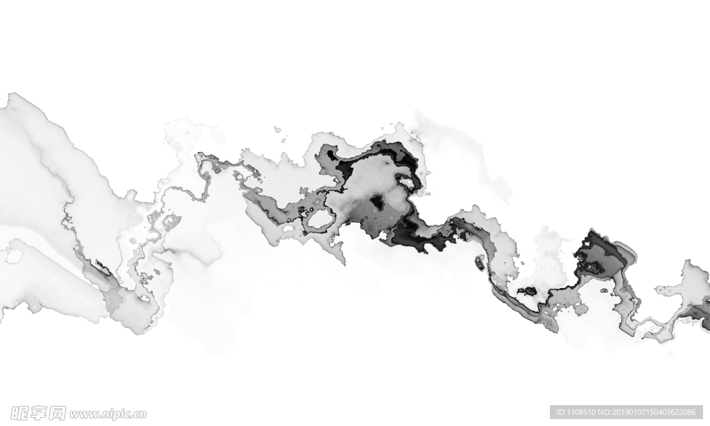 水墨抽象画