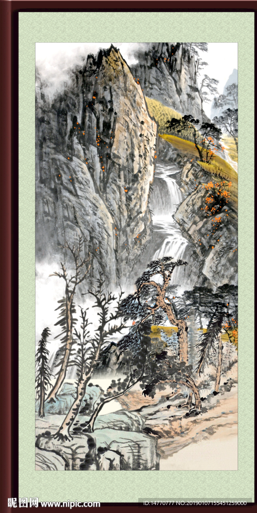 山水风景图