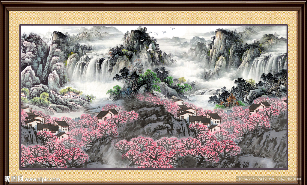 国画山水
