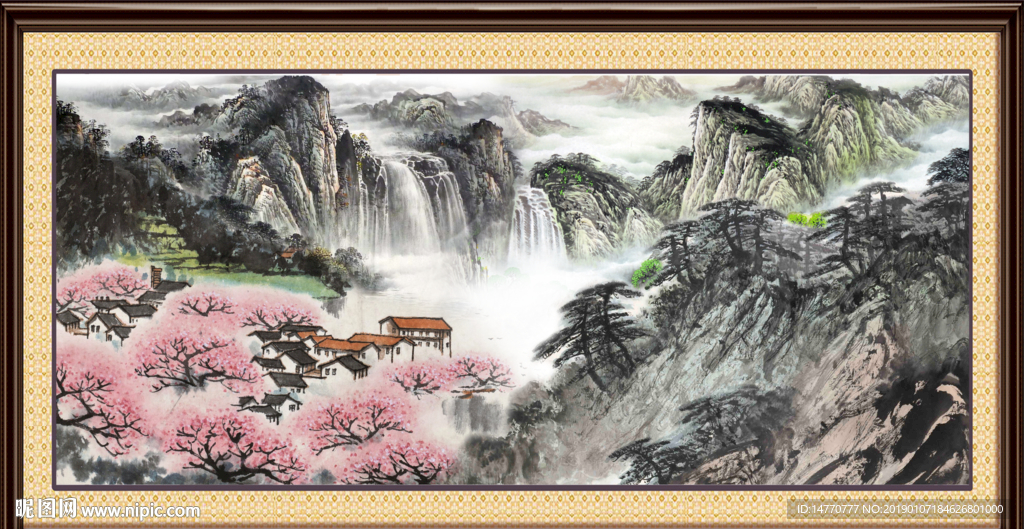 国画山水