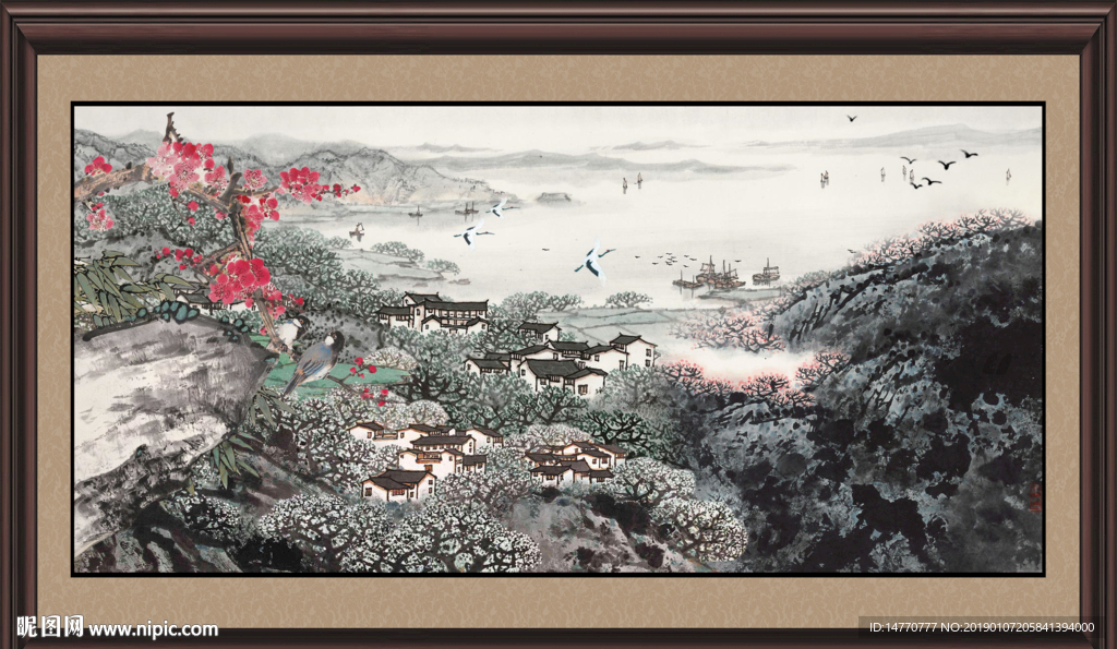 山水风景图