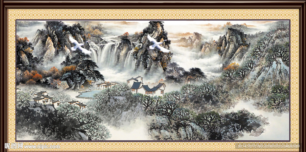 国画山水