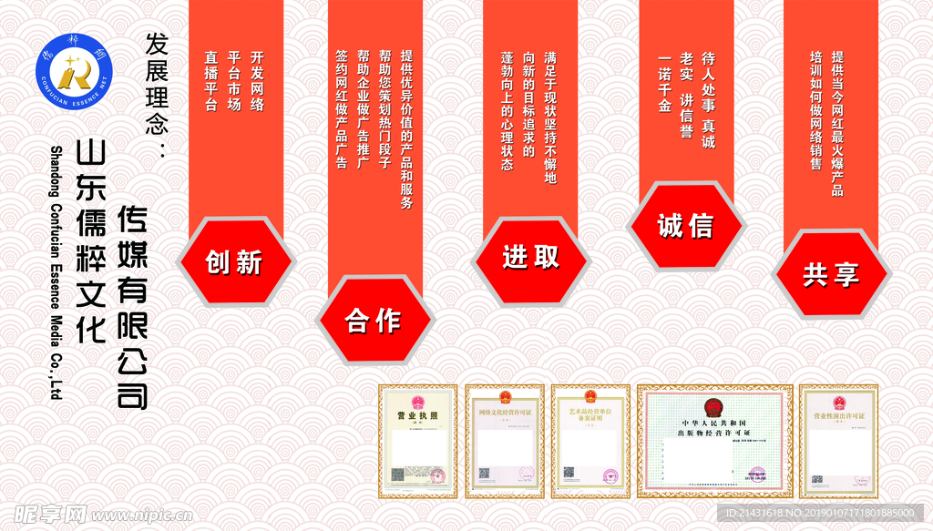 企业展板