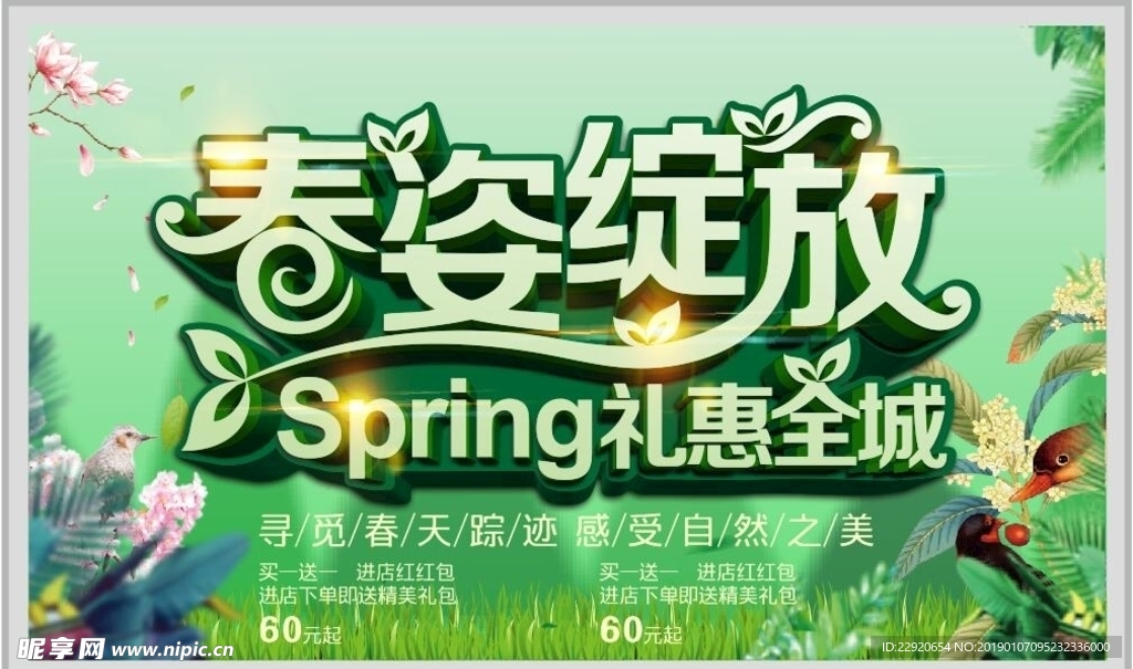 春姿绽放