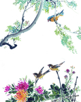 山水风景中国风中式传统装饰画