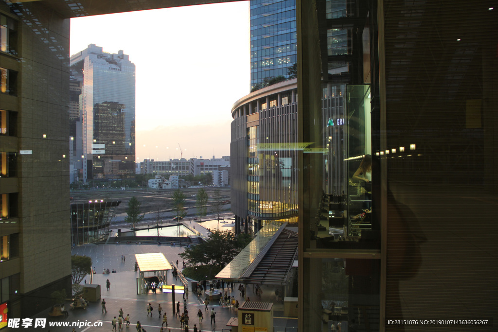 日本摄影素材城市车站