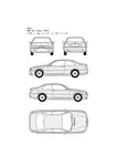 手绘汽车设计图BMW