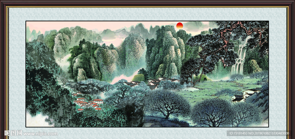 国画 国画山水