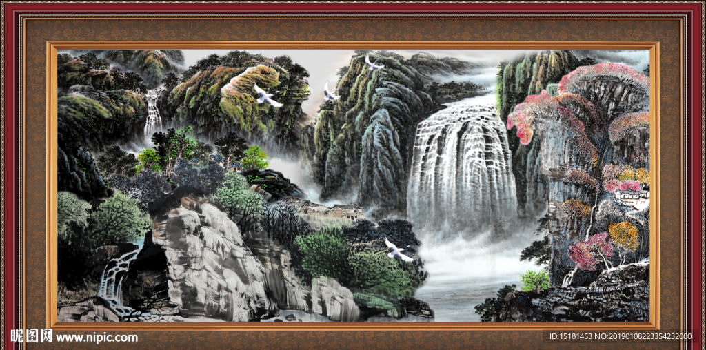 国画 国画山水