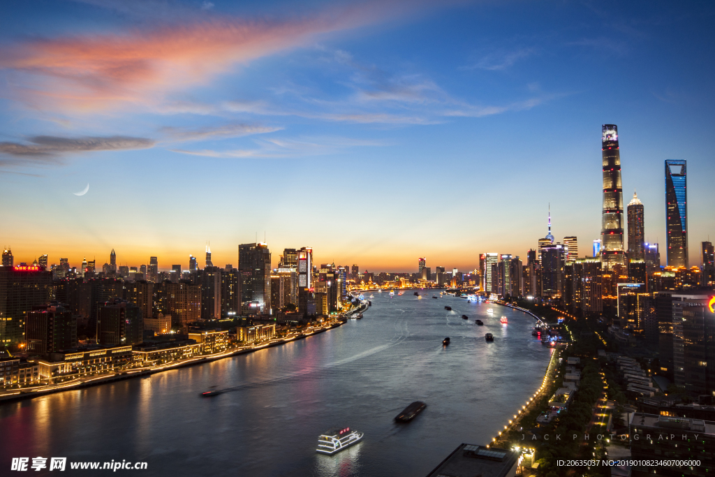 魔都上海夜景