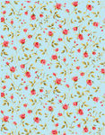 小红花碎花底纹
