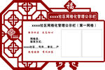 社区网格公示栏