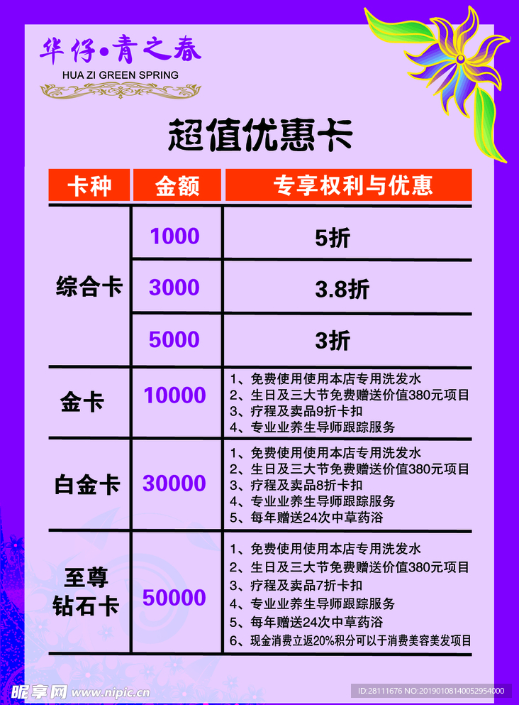 超值优惠卡