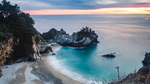 大海日出