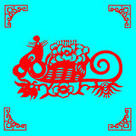 老鼠剪纸