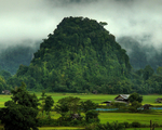 风景  蓝天 白云 山脉 云海