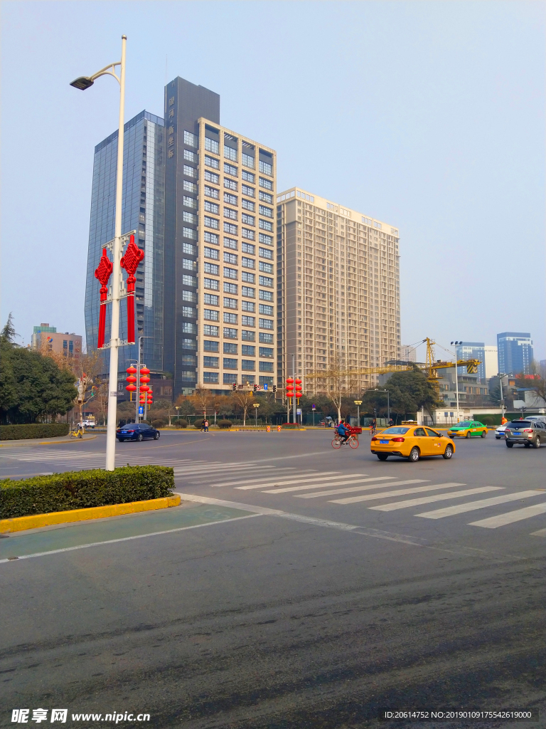 城市高楼风景