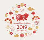 中国新年元素背景