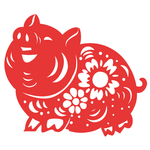 猪年剪纸