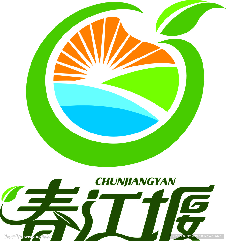 春江堰LOGO