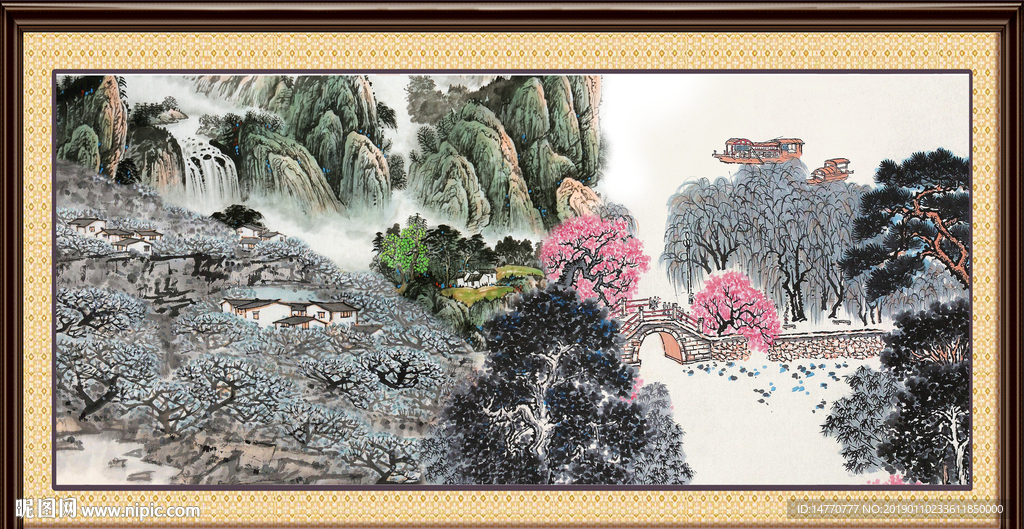 国画山水