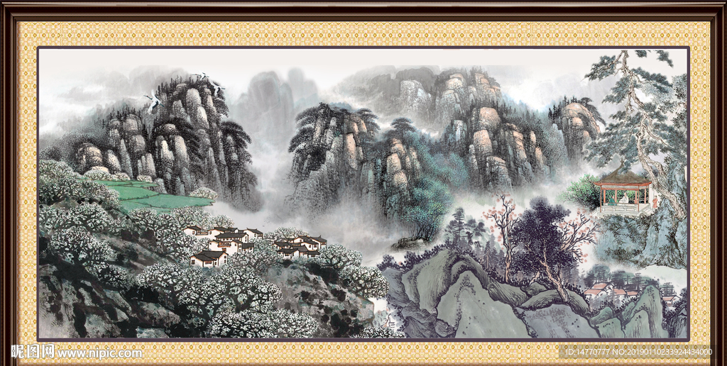 国画山水