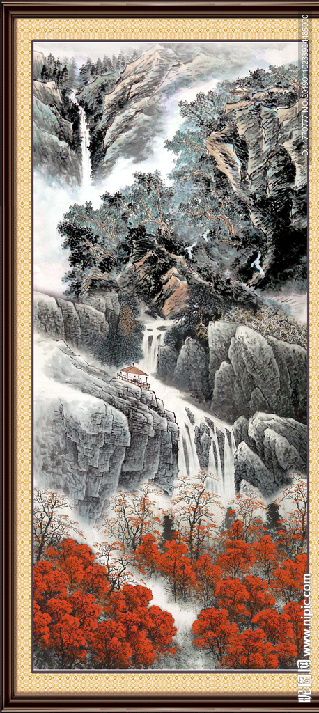 山水国画