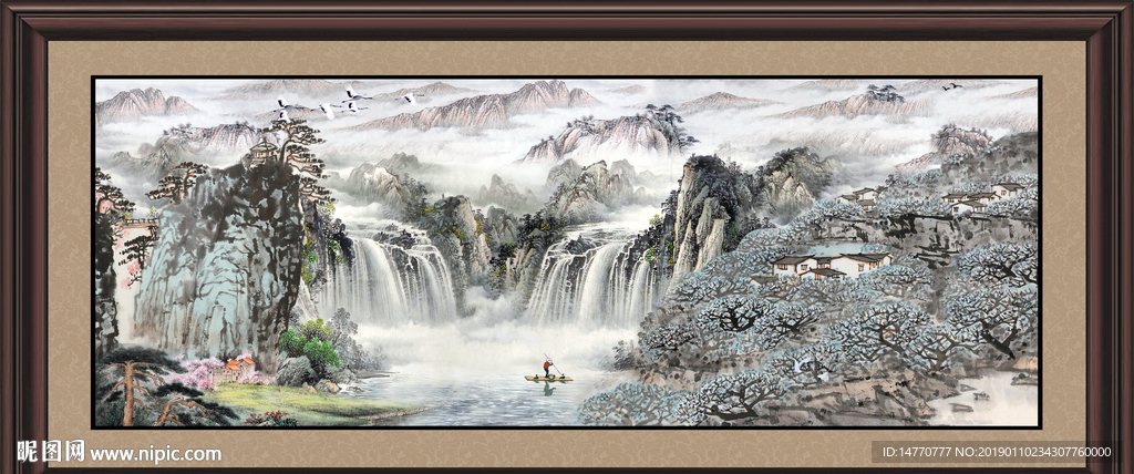 国画山水