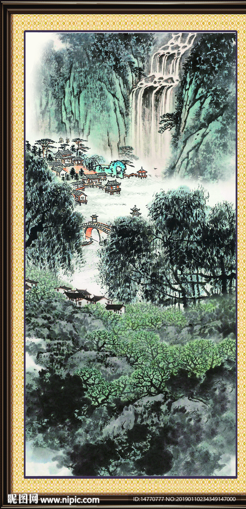 国画山水