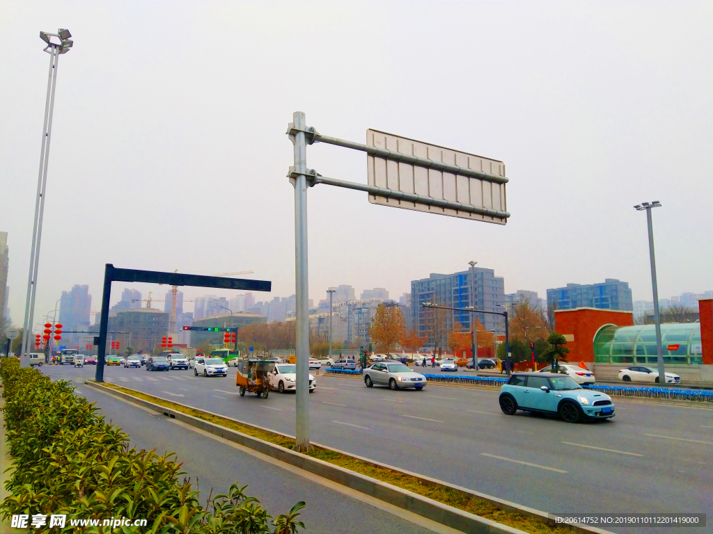 城市道路风景